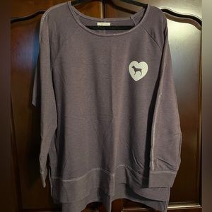 Maurice’s Pink cold shoulder knit shirt Size 2